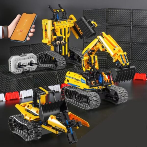 Building Blocks Electric Robot Programming Set Remote Control Intelligent Assembled Tank Boy Toys - Image 7