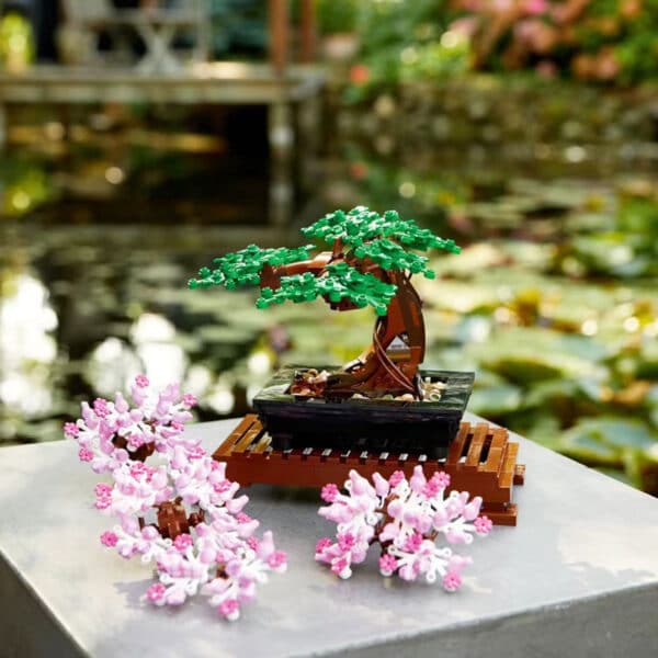 Welcome Pine Bonsai Building Block Assembly Toy