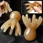 Resin Octopus Massage Comb Head Meridian Scraping Scalp Massager Tool Portable 8-Prong Head SPA Massage Comb For Anti Fatigue 1