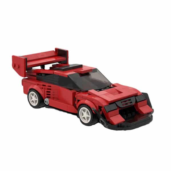 Compatible With Assembling Building Blocks Racing Car Model Gift - Image 2