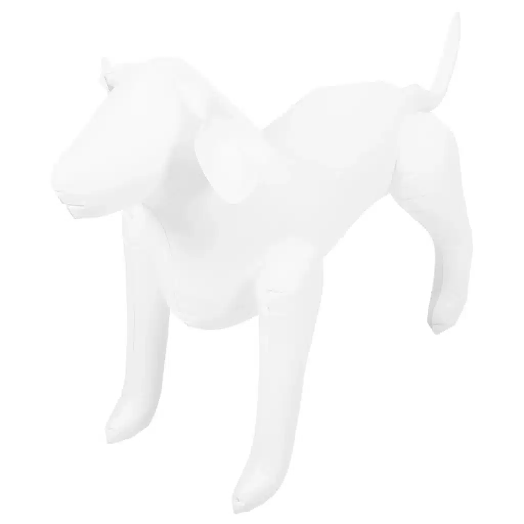 Model Pet Clothing Apparel The Outfit Dog Mannequin Display Stand Pvc Inflatable 1