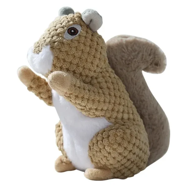 Funny Squirrel Koala Plush Dog Squeaky Toys Small Large Dogs Interactive Bite Resistant Toy Pets Accessories Supplies 2