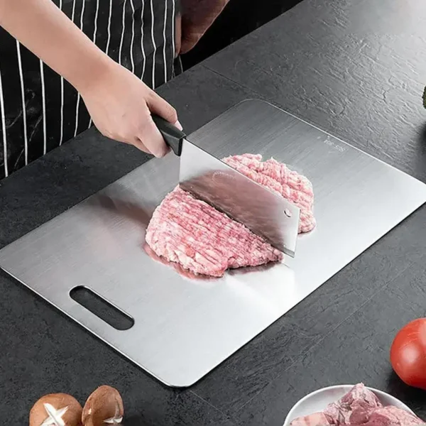 Titanium Cutting Board Lightweight Cutting Boards for Kitchen Safe Durable Extra Large Cutting Board for Meat Fruit Vegetable 2