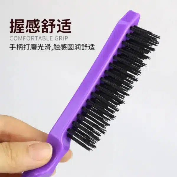 Explosive Three Rows of Bristle Comb Coiffure Curly Hair Fluffy Comb Evening Styling Comb Studio Pointed Tail  Для Волос 6