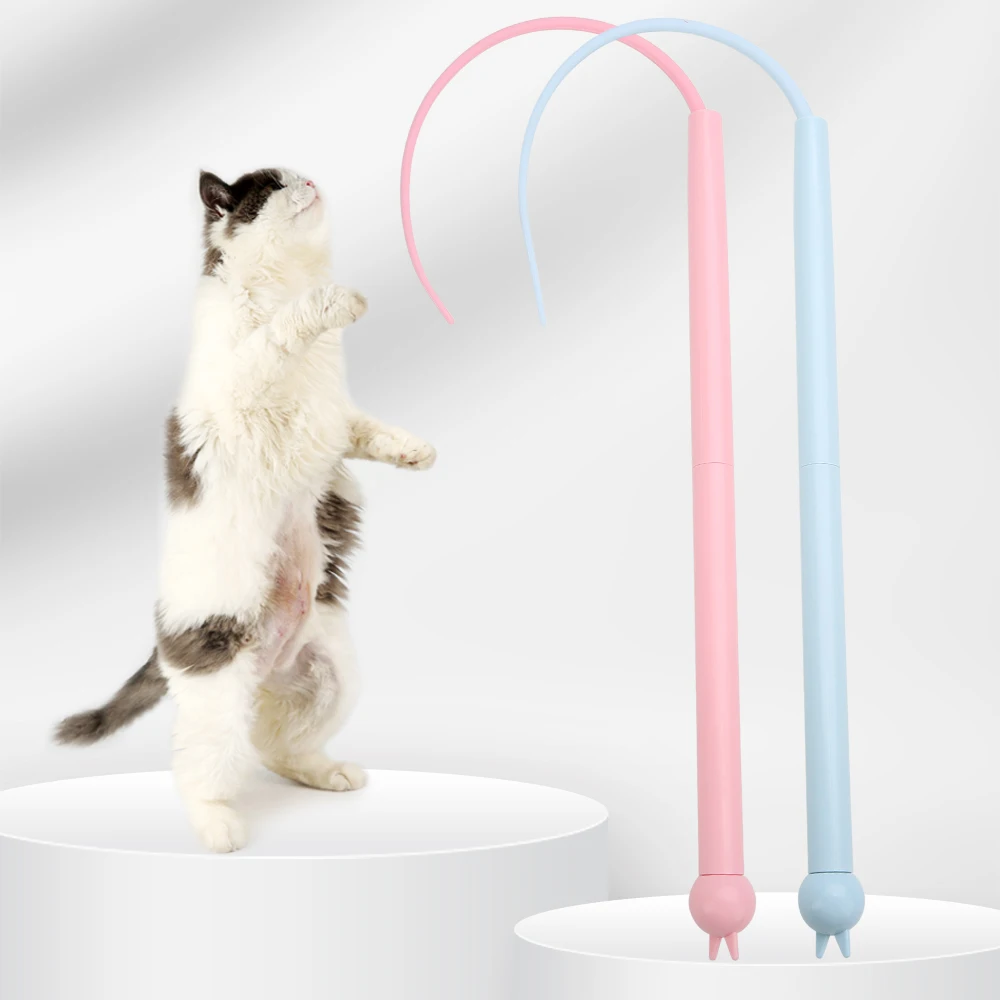 Mouse Tail Cat Funny Stick Bionic Design Stimulates Cat’s Cat Hunting Nature Cat Interactive Toy Cat Funny Toy Stick 1