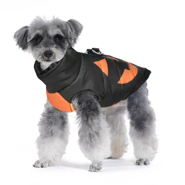 Halloween Dog Clothes Winter Warm Puppy Vest Jacket For Small Dogs Cats Outdoor Waterproof Pet Coat Chihuahua Costume Apparel 5