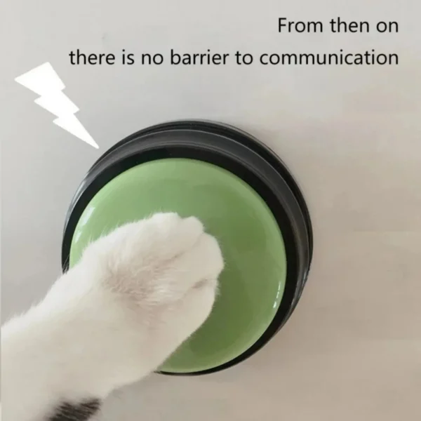 Dog Communication Buttons Voice Recording Button for Pet Training Buzzer 30 Second Record Playback Funny Gift for Talking Pet 4