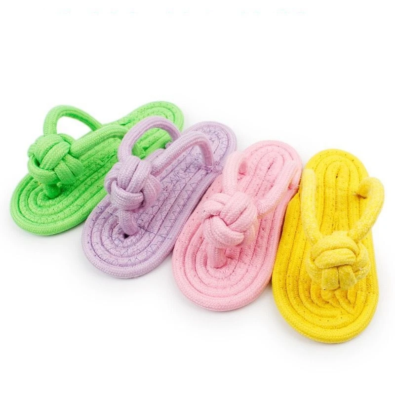 Funny Dog Chew Toy Cotton Slipper Rope Toy For Small Large Dog Pet Teeth Training Molar Toys Interactive Dog Toy Dog Accessories 1