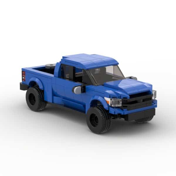 Off-road Pickup Truck Assembled Building Block Toy Set - Image 4