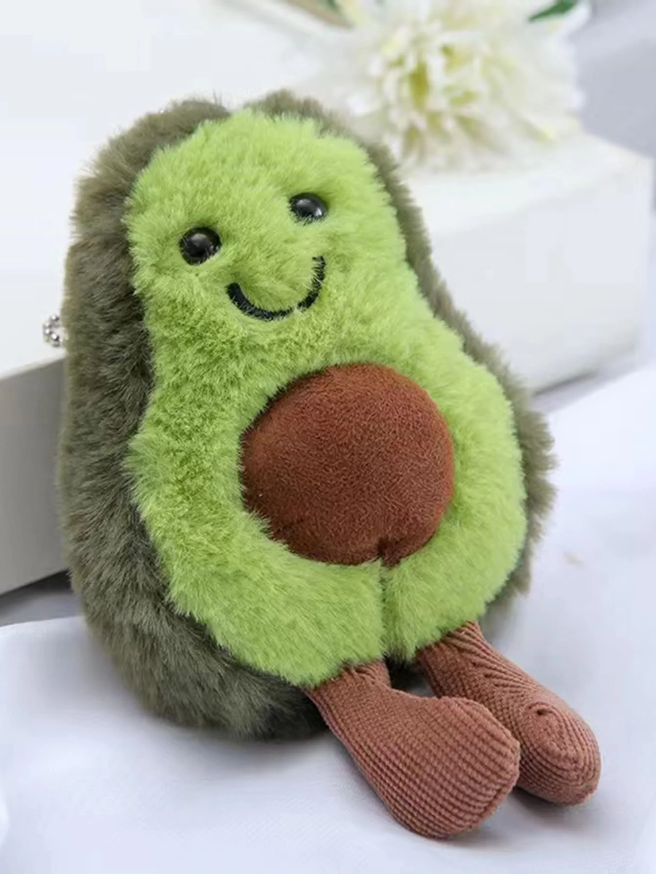 A cute avocado pet plush toy, suitable for daily companionship of small and medium-sized dogs 1