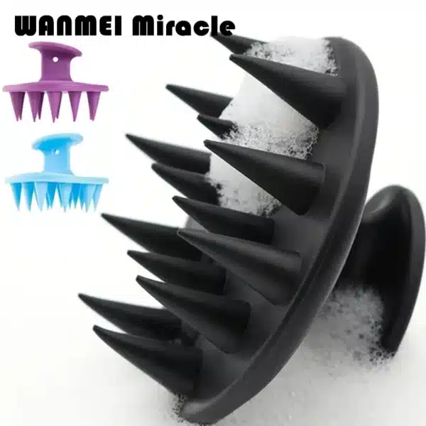 1pcs Hair Brush Scalp Massager for Hair Growth Mold-Free Silicone Scalp Massager Shampoo Brush Scalp Scrubber Exfoliator Tools 1