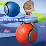 2024 New Interactive Cat Toy Ball Small Tail Rolling Ball Suitable for Indoor and Outdoor Cat and Dog Play Toys for Cats Things 1