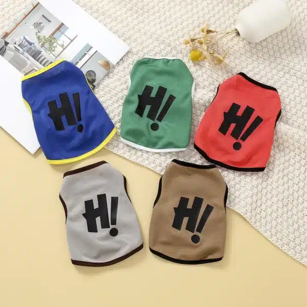 Dog Clothes Pet Shirts Puppy Soft Tank Top Sleeveless Vest  Cat Apparel XS-2XL 3