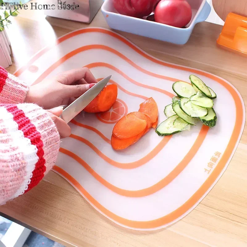 Flexible Transparent Cutting Board Kitchen PP Classification Chopping Board Vegetable Meat Cutting Board Kitchen Accessories 1