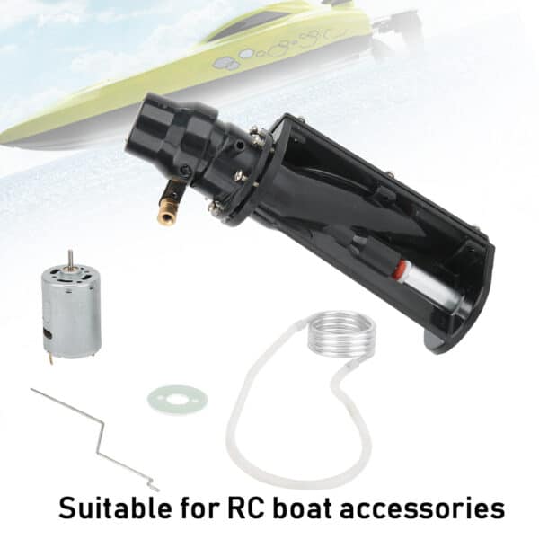 380 Motor Water Jet Pump Spray Propeller Remote Control RC Boat Accessories PartsBlack - Image 8