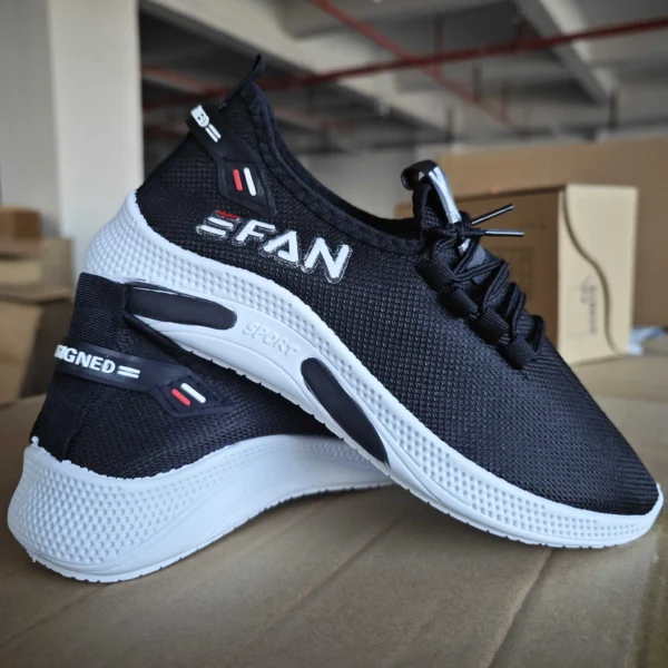 Spring White Casual Shoes Breathable Non-slip Walking Sneakers Men Shoes Outdoor 2024  Comfortable Fashion Lace Up Running Shoes 3