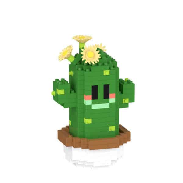 Cactus Succulent Pot Assembling Building Blocks Children's Toys - Image 5