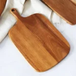 High Quality Kitchen Wooden Chopping Blocks Beech Cutting Board Pizza Bread Fruit Sushi Tray Hangable Screative Kitchen Tool 1
