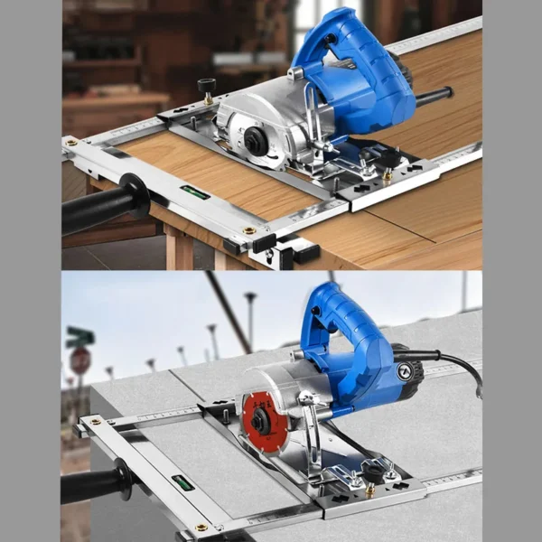 For 4/5/7inch Electric Circular Saw Trimmer Edge Guide Positioning Cutting Board Bracket, For Router Milling Circle Groove Tool 3