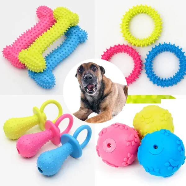 Dog Toys For Small Dogs Indestructible Dog Toy Teeth Cleaning Chew Training Toys Pet Supplies 2