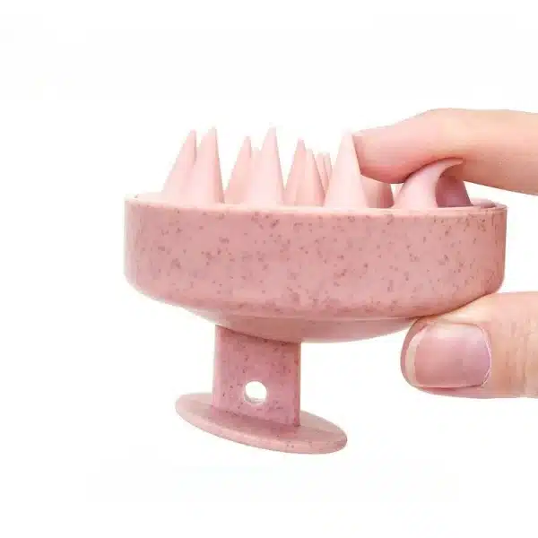 Silicone Shampoo Brush Head Scalp Massage Comb Hair Washing Comb Body Massage Brush Bath Shower Brush Salon Hairdressing Tool 6