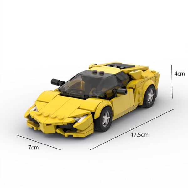 Building Block Compatible Assembled Car Model - Image 5