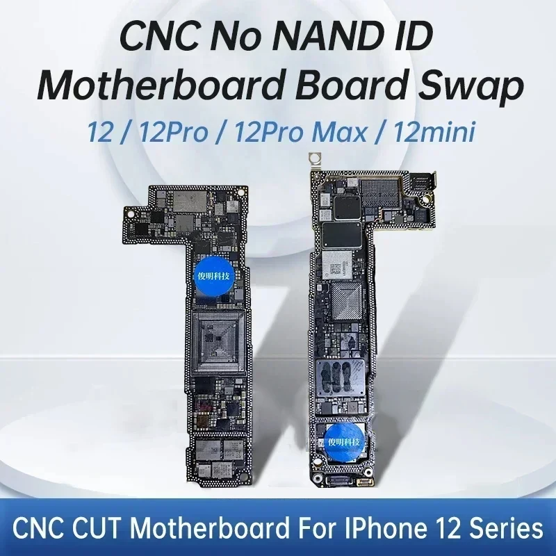 CNC CUT Motherboard Suitable for IPhone12 12Mini Pro ProMax Logic Board Polishing CPU AP RF Board Switching CPU Baseband Cutting 1