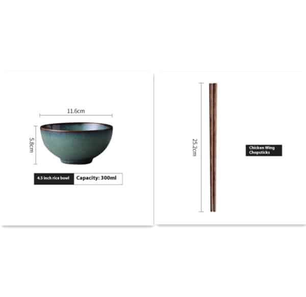 Transmutation Ceramic Tableware Creative Retro Style Chinese Plate And Bowl Dish - Image 10