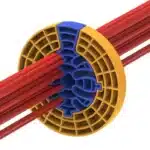 Network Carding Device Cable Comb Fireproof ABS Plastic Generic Cabling Category 5 And 6 Network Cables Laying And Carding Tools 1
