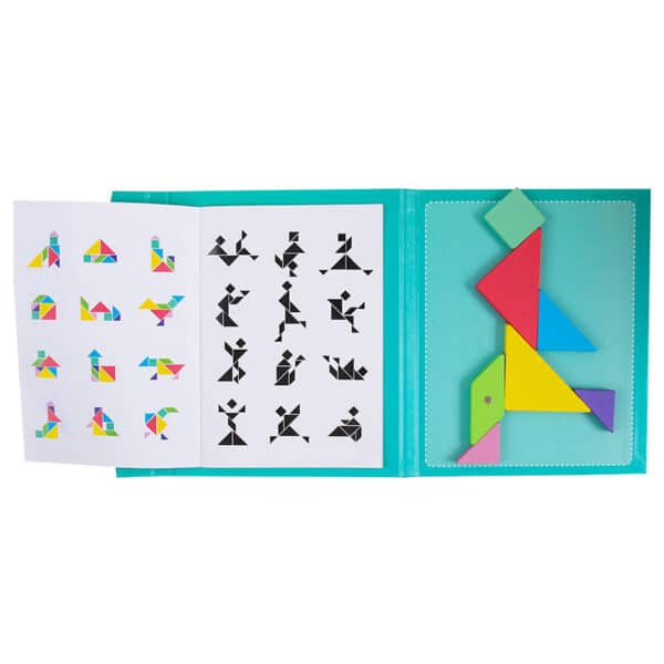 Magnetic tangram puzzle intellectual toy for children - Image 3