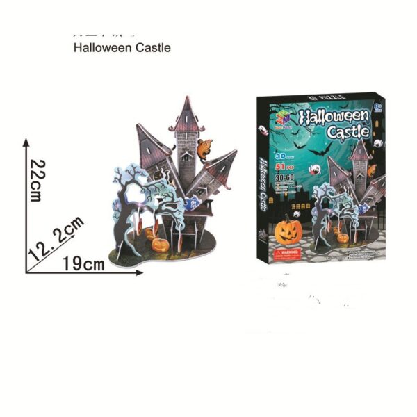 3D 3D Puzzle Model Christmas Halloween Gift - Image 4