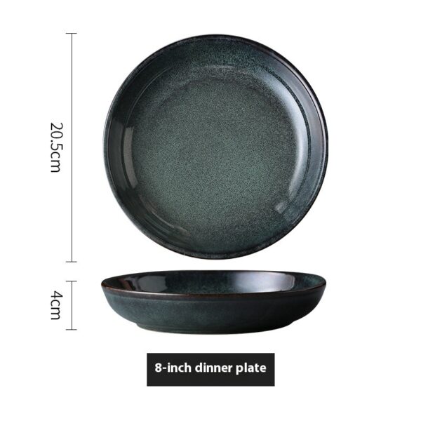 Transmutation Ceramic Tableware Creative Retro Style Chinese Plate And Bowl Dish - Image 3