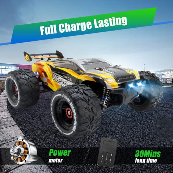 4DRC 1-10 Scale RC Car RC Auto Brushed Moster Truck Remote Control Car Off Road - Image 2