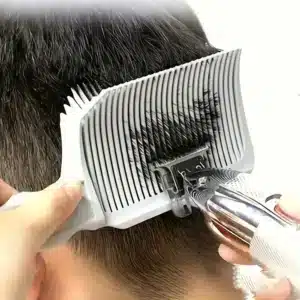 Fading Comb Professional Barber Clipper Blending Flat Top Hair Cutting Comb For Men Heat Resistant Fade Brush Salon Styling Tool 1