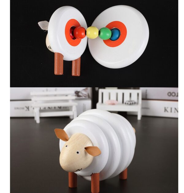 Wooden Lamb Assembling Game Creative Gift Toy - Image 8