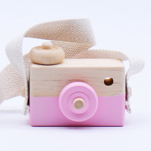 Cute Wooden Toys Camera Baby Kids - Image 6