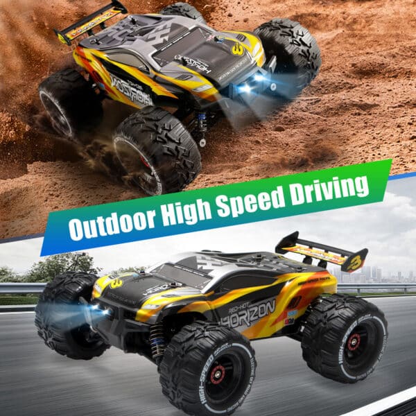 4DRC 1-10 Scale RC Car RC Auto Brushed Moster Truck Remote Control Car Off Road - Image 9