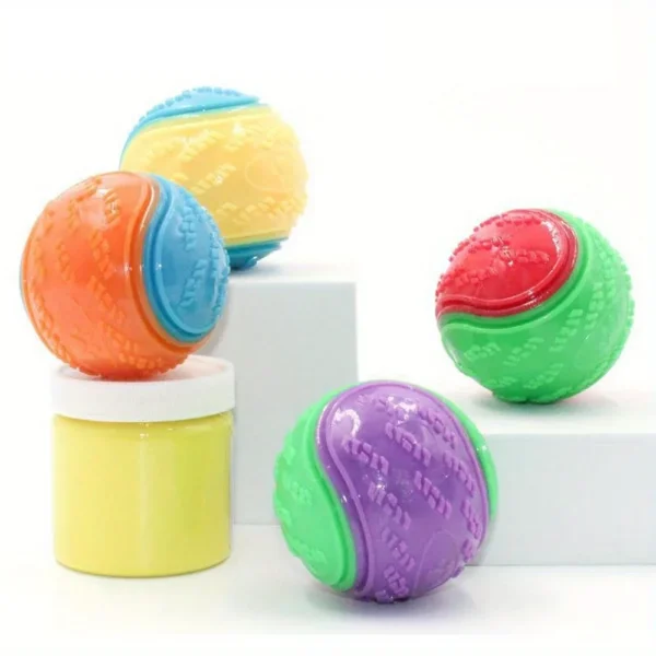 1pc Dog Toy Durable Crew Ball Pet Grinding Teeth Toy For Dog Interactive Supplies Chew Pet Supplies 2