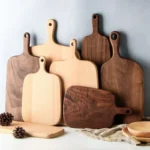 Black Walnut Wood Chopping Board Western Style Pizza Sushi Cutting Board Cheese Steak Tray Board Wooden Bread Tray Fruit 1