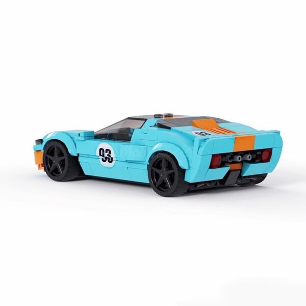 Building Block Car Model Assembled Sports Speed8 Grid Boy Toy Gift - Image 4