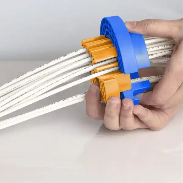 Network Carding Device Cable Comb Fireproof ABS Plastic Generic Cabling Category 5 And 6 Network Cables Laying And Carding Tools 2
