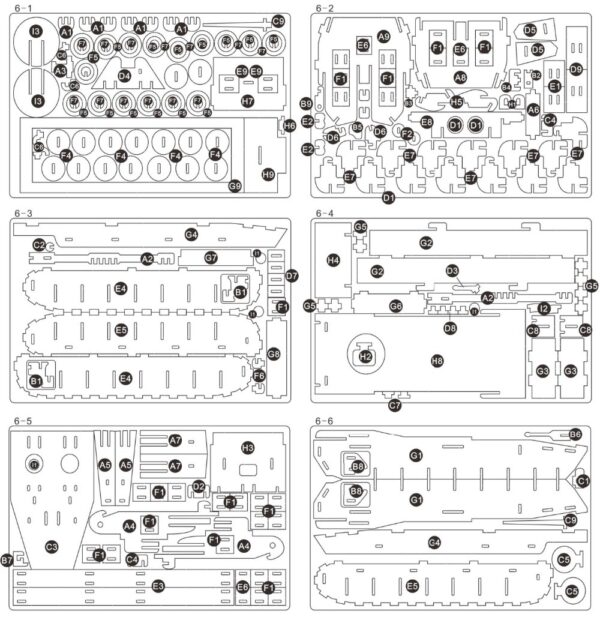 M1 main battle tank laser stereo puzzle - Image 4