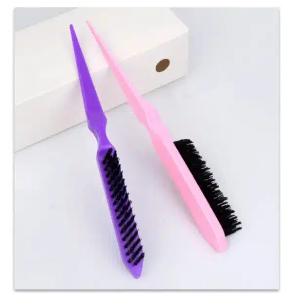 Explosive Three Rows of Bristle Comb Coiffure Curly Hair Fluffy Comb Evening Styling Comb Studio Pointed Tail  Для Волос 4