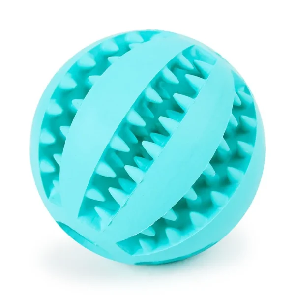 Pet Bite resistant Rubber Watermelon Tooth Ball Dog Toy Elastic Hot Sale Dog Food Spill Ball PetDogsBalls Food leaker 6