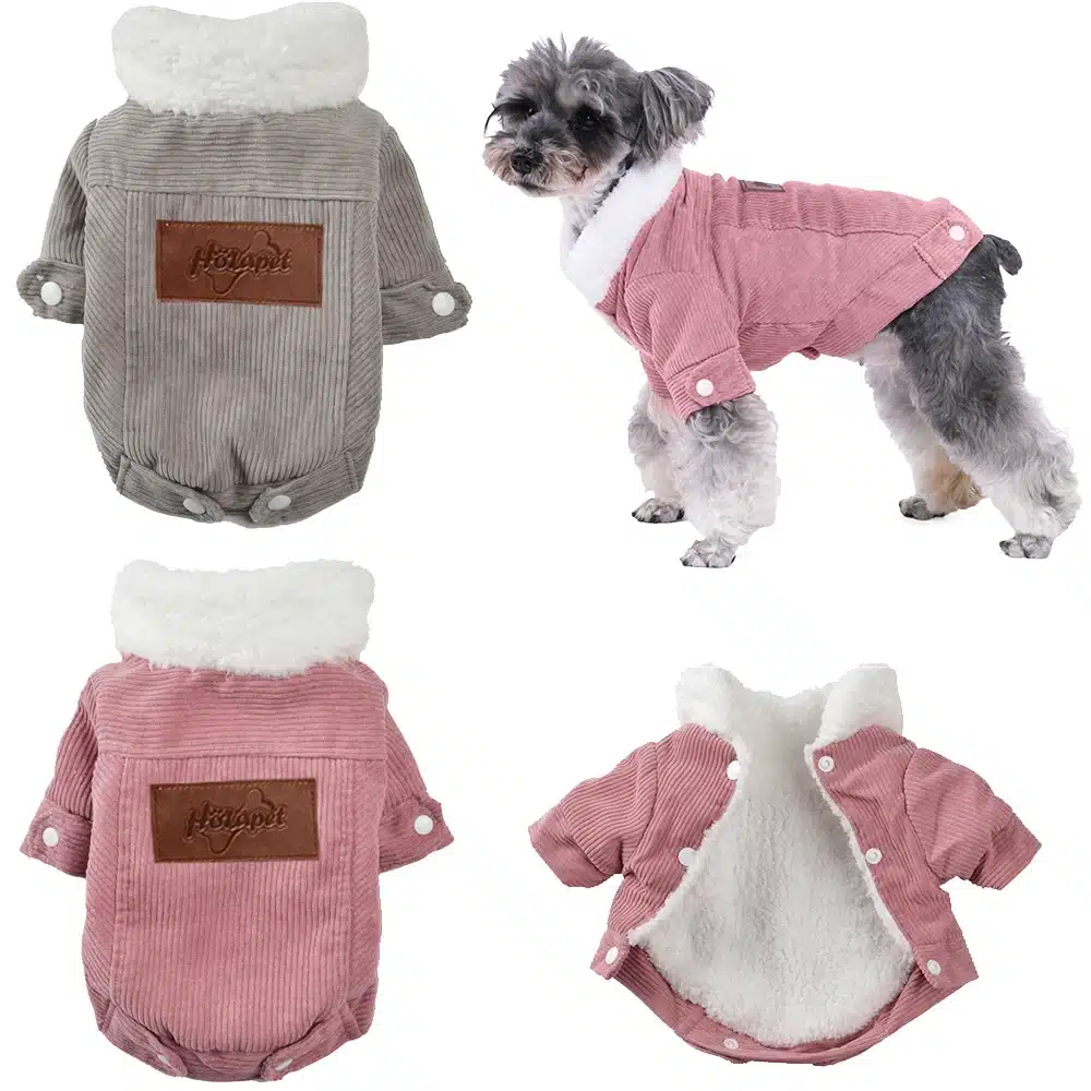 Winter Pet Clothes for Small Medium Dogs Warm Dog Coat Jacket Puppy Thicken Fleece Apparel Chihuahua Pug Clothes Pets Clothing 1