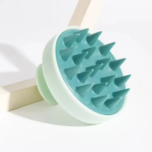 Silicone Shampoo Brush Head Scalp Massage Comb Hair Washing Comb Body Massage Brush Bath Shower Brush Salon Hairdressing Tool 5