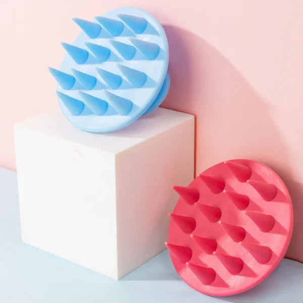 1pcs Hair Brush Scalp Massager for Hair Growth Mold-Free Silicone Scalp Massager Shampoo Brush Scalp Scrubber Exfoliator Tools 3