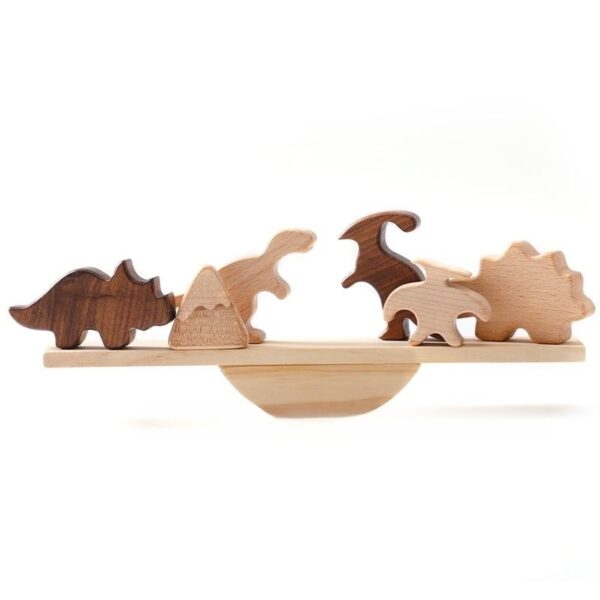 Wooden Forest Animal Balance Seesaw - Image 3