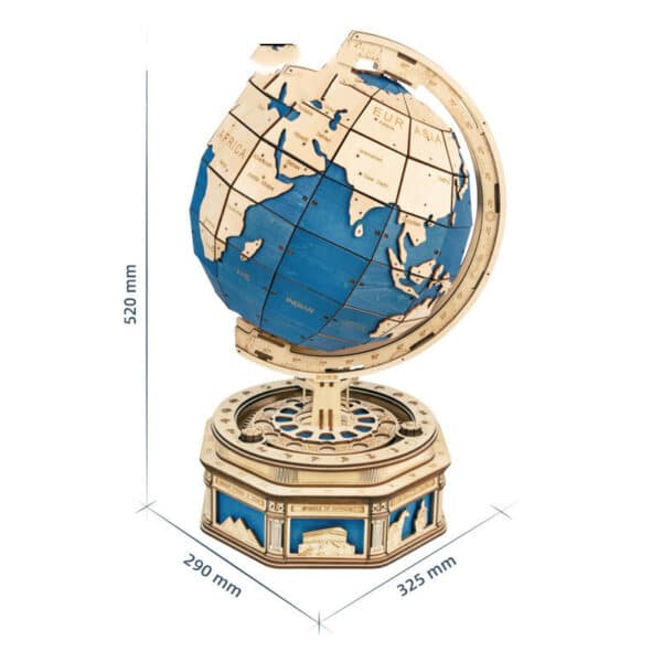 Telescope Astronomical Geographer Wooden D Three-dimensional Assembling Toy - Image 2