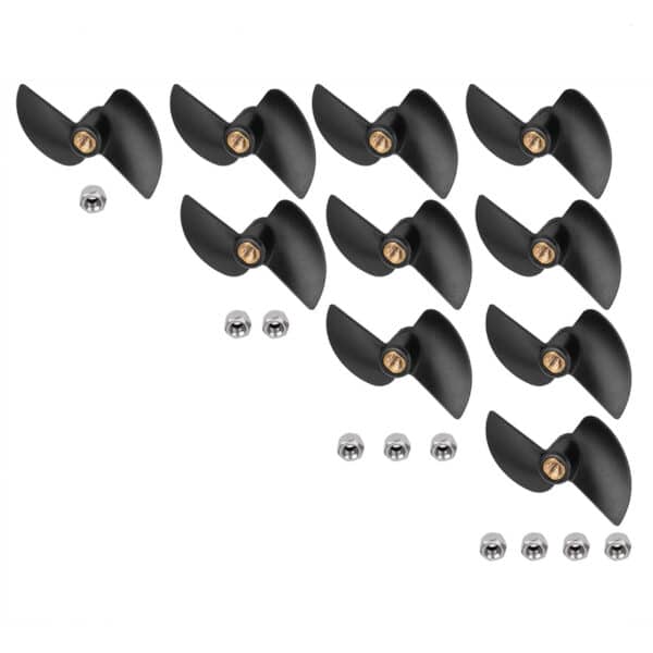 10pcs Brushless Remote Control Boat Tail Propeller Spare Part Kit For FT009 RC Boat - Image 8